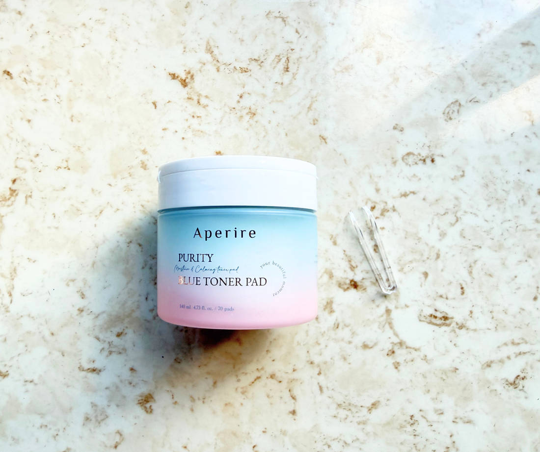 Purity Blue Toner Pads von Aperire im Test: Die perfekte Lösung für porentiefe Reinigung und Hautberuhigung