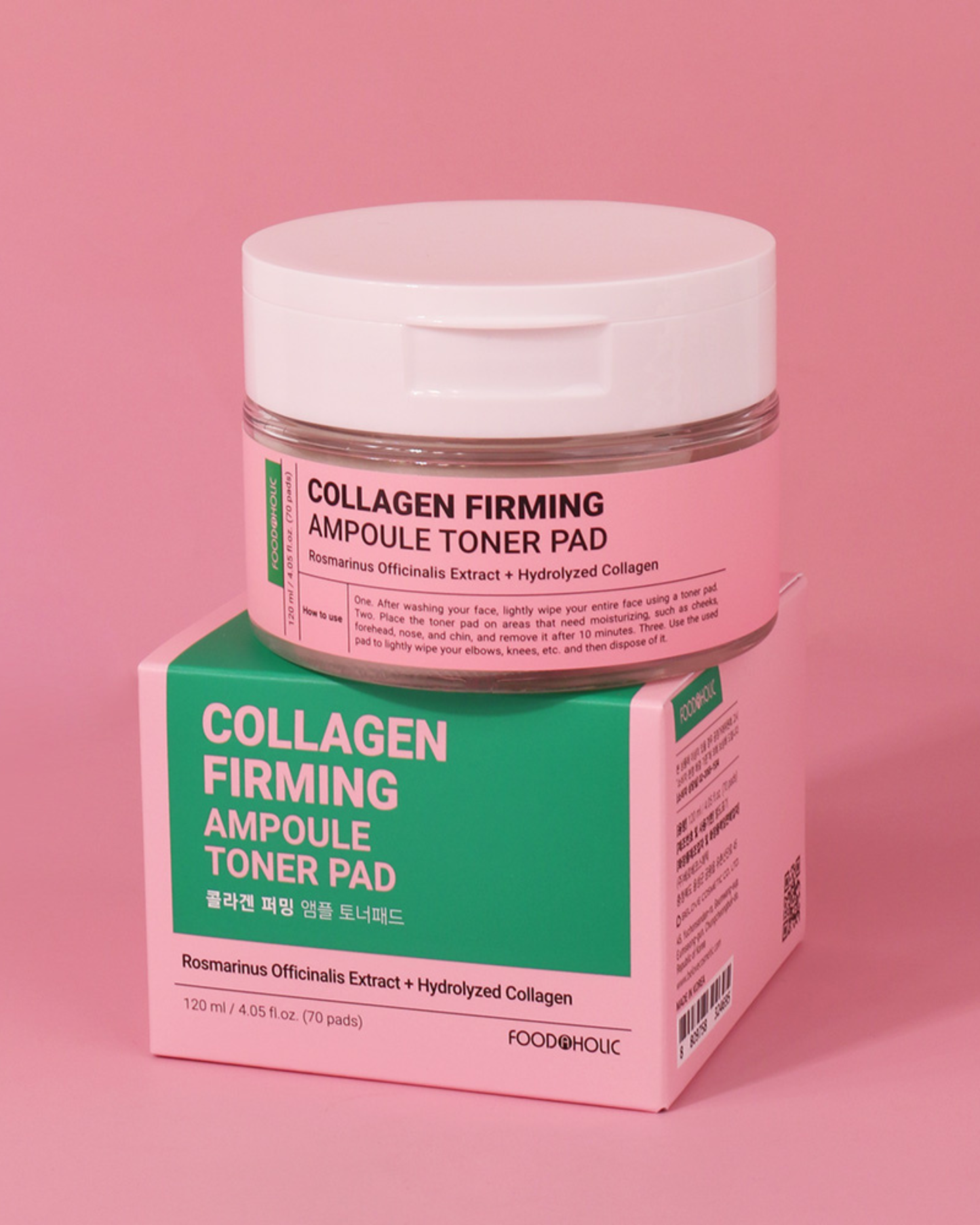 Collageen Verstevigende Ampul Toner Pad