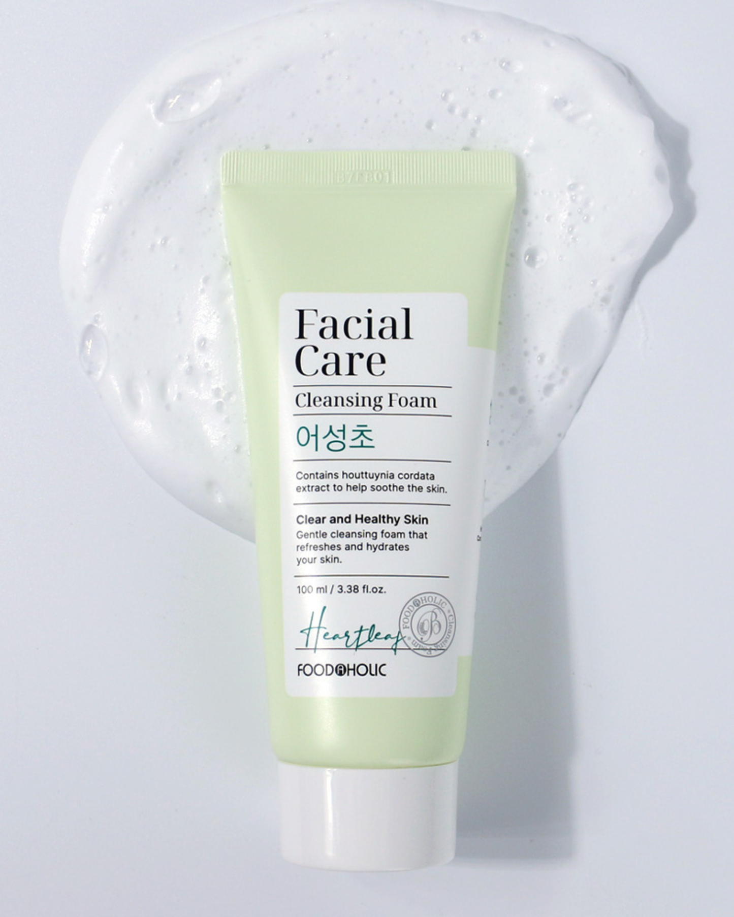 Facial Care Cleansing Foam Heartleaf