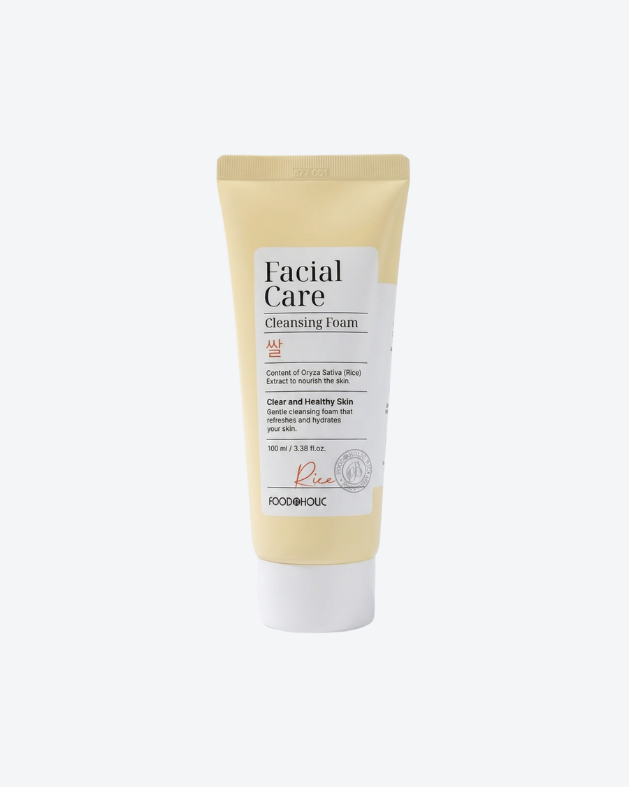 Facial Care Cleansing Foam Rice