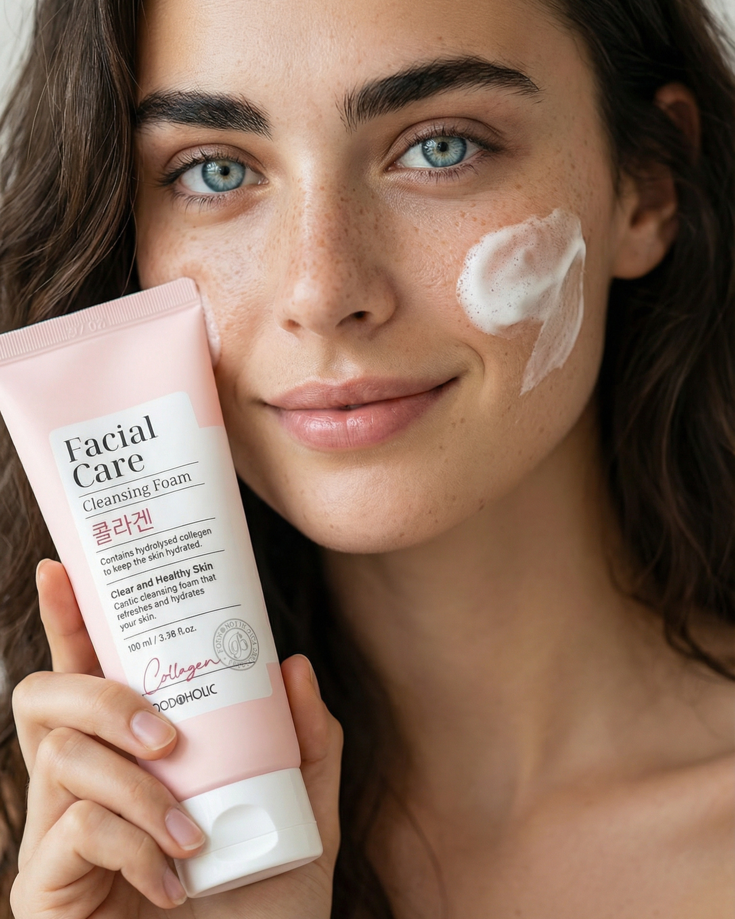 Facial Care Cleansing Foam Collagen