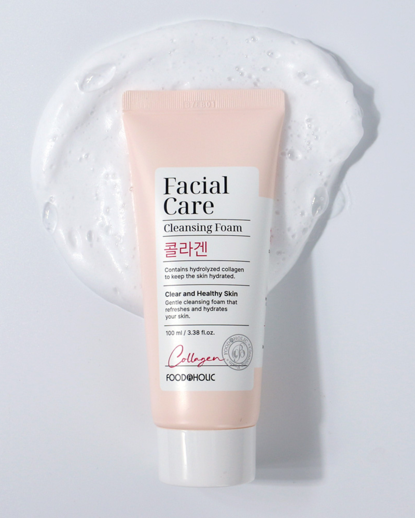 Facial Care Cleansing Foam Collagen