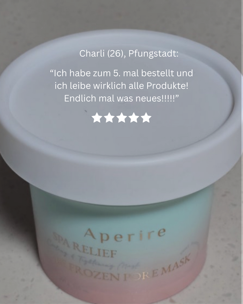Kundenrezension MISU SKINCARE  Aperire