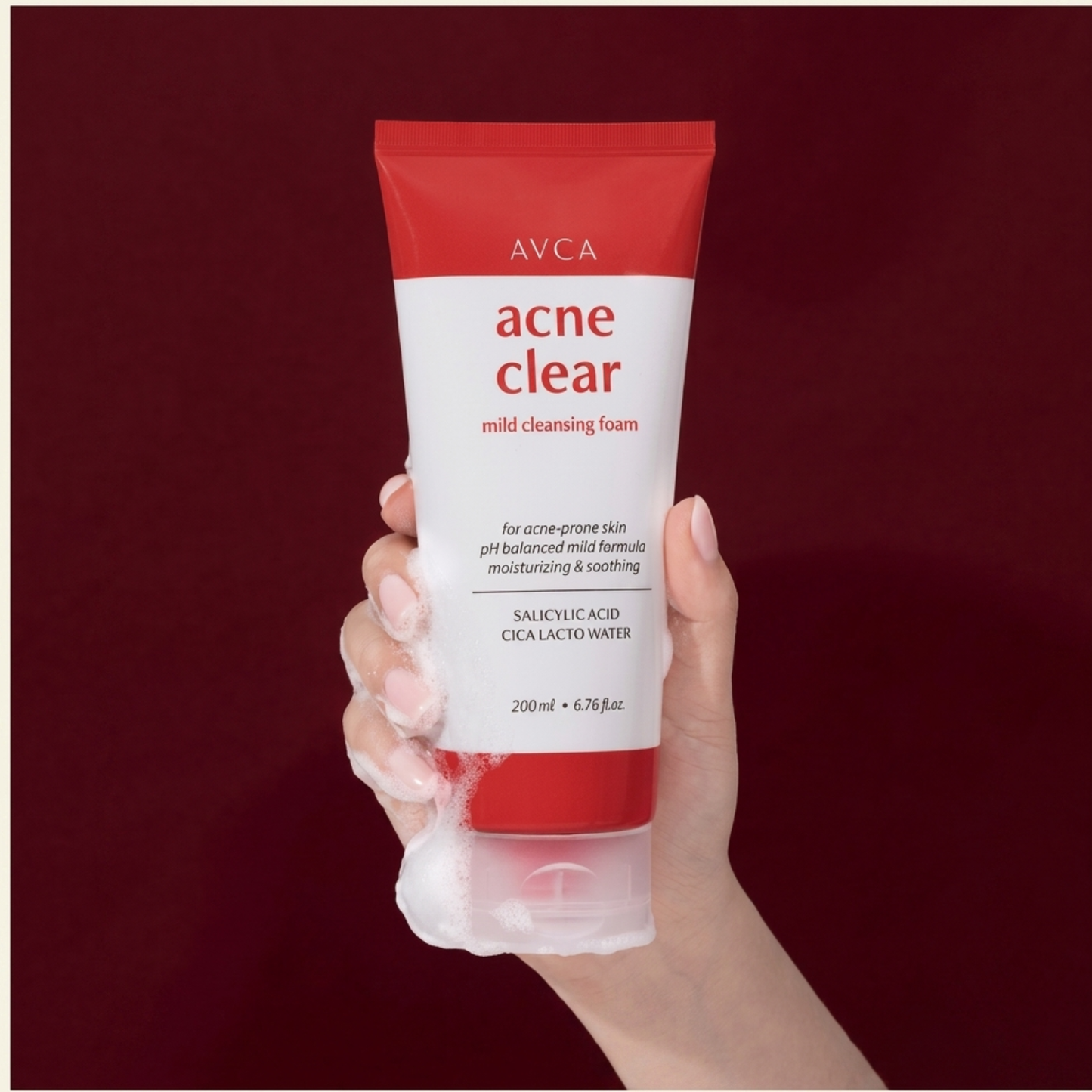 Acne Clear Mild Cleansing Foam