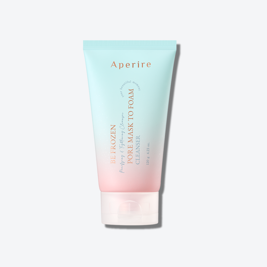 Be Frozen Pore Mask to Foam Cleanser