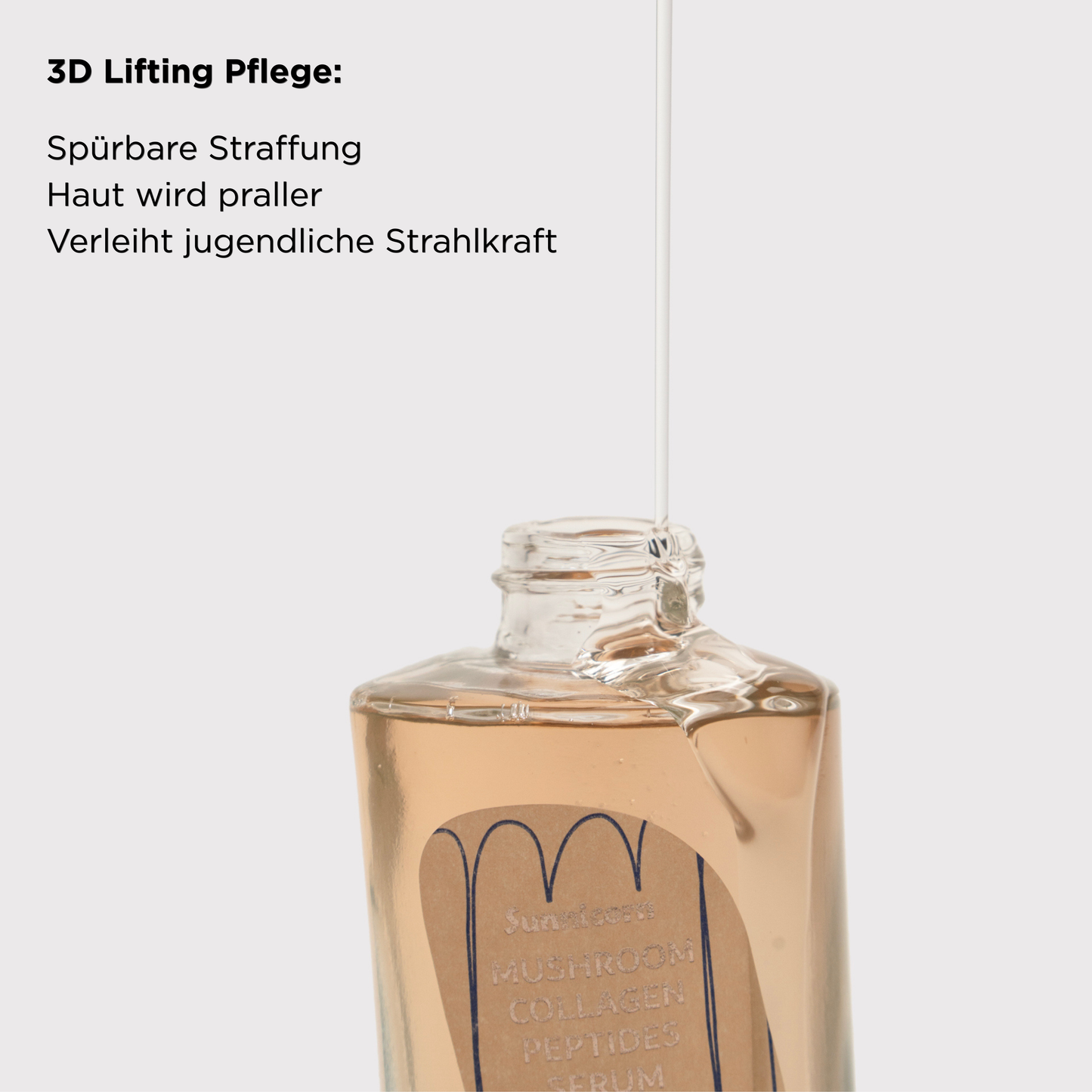 Mushroom Collagen Peptides Serum