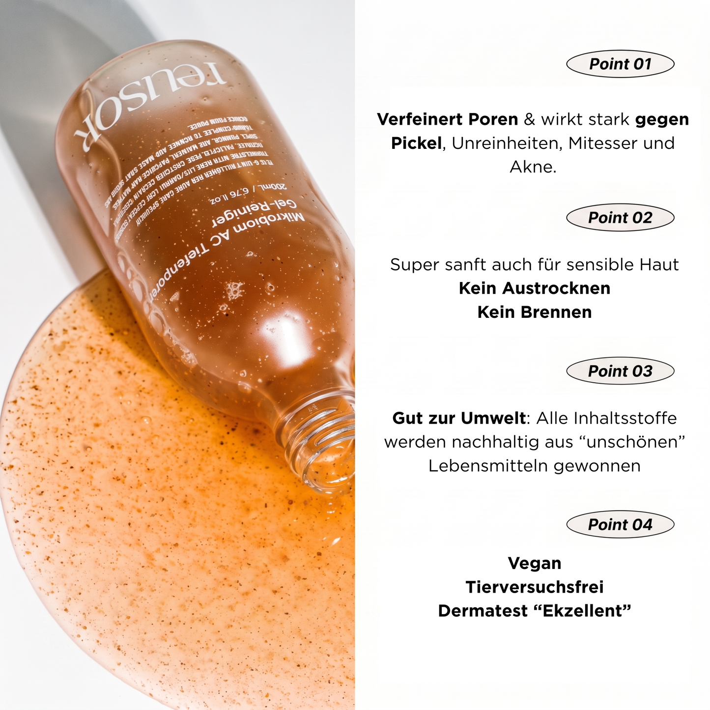 Microbiome AC Deep Pore Gel Cleanser