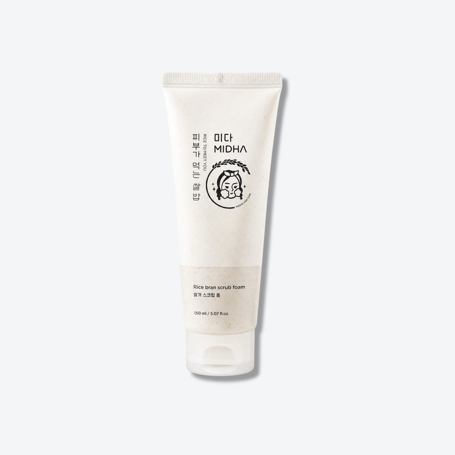 Rice Bran Scrub Foam