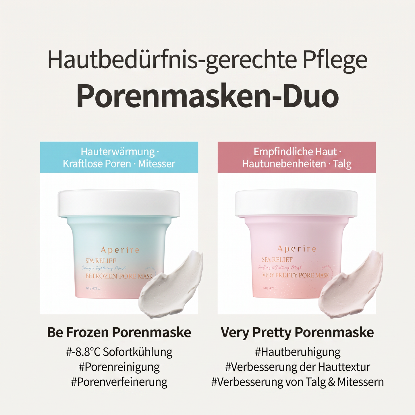 Spa  Relief Pore Mask Duo Set
