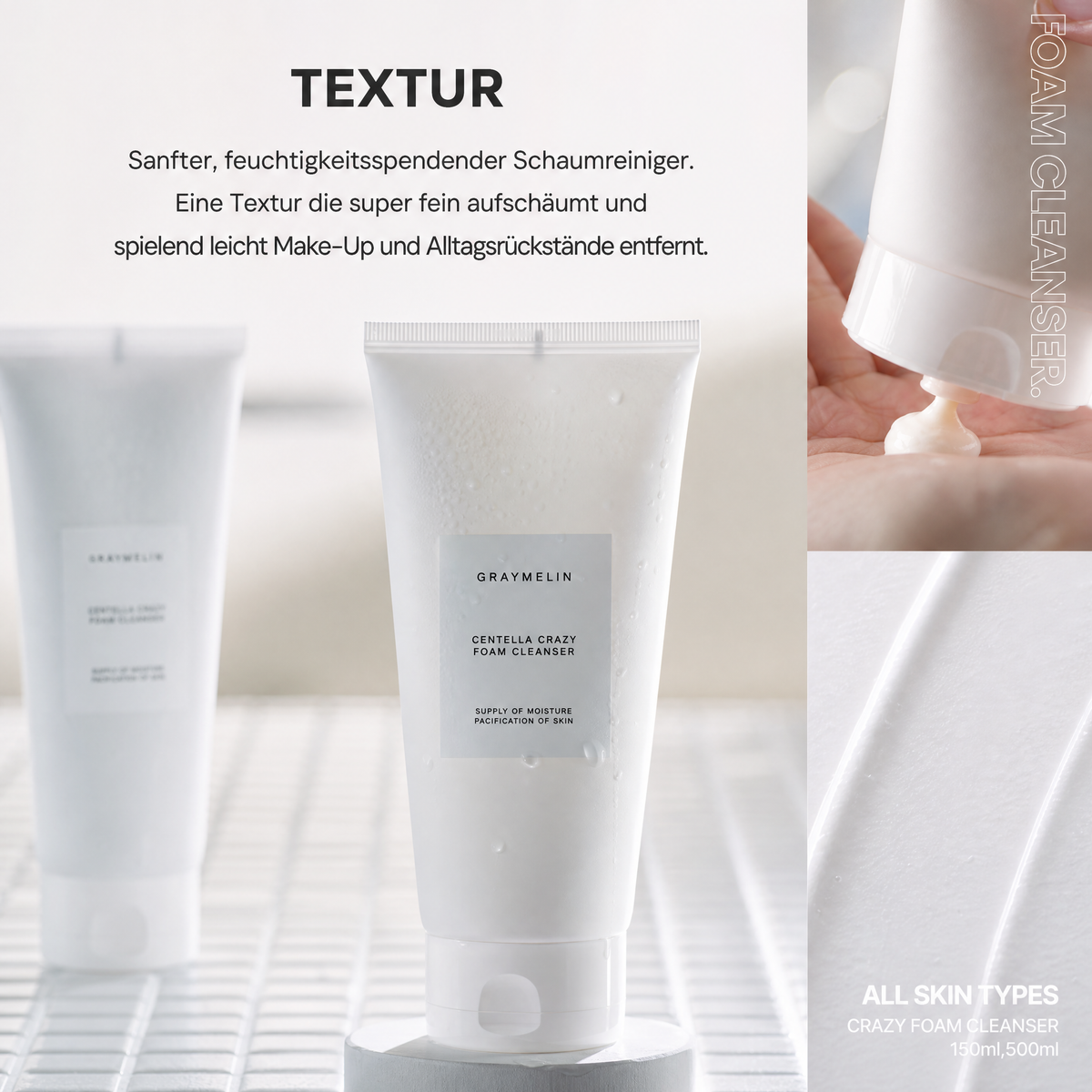 Centella Crazy Foam Cleanser
