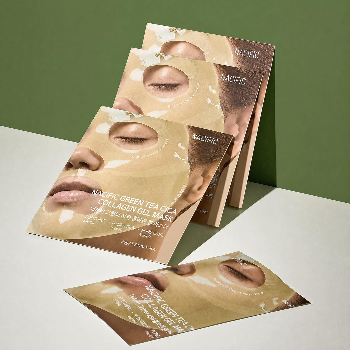 Green Tea Cica Collagen Gel Mask